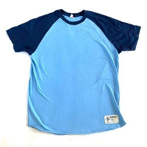 Hollister Blue Baseball Tee